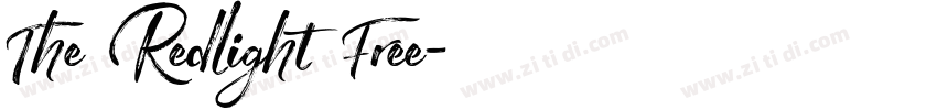 The Redlight Free字体转换